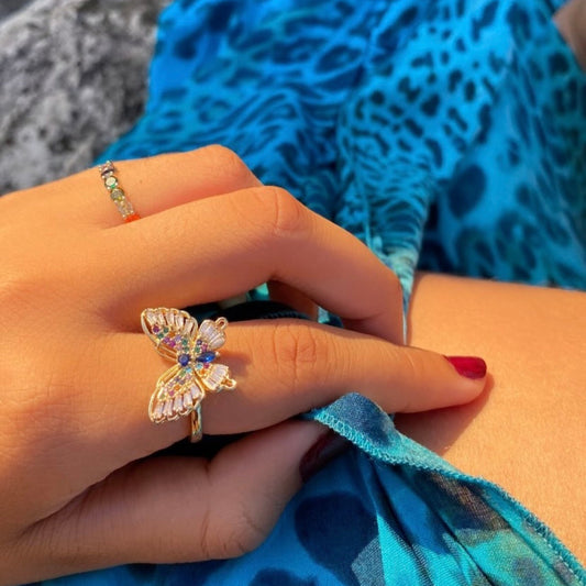 Bague papillon